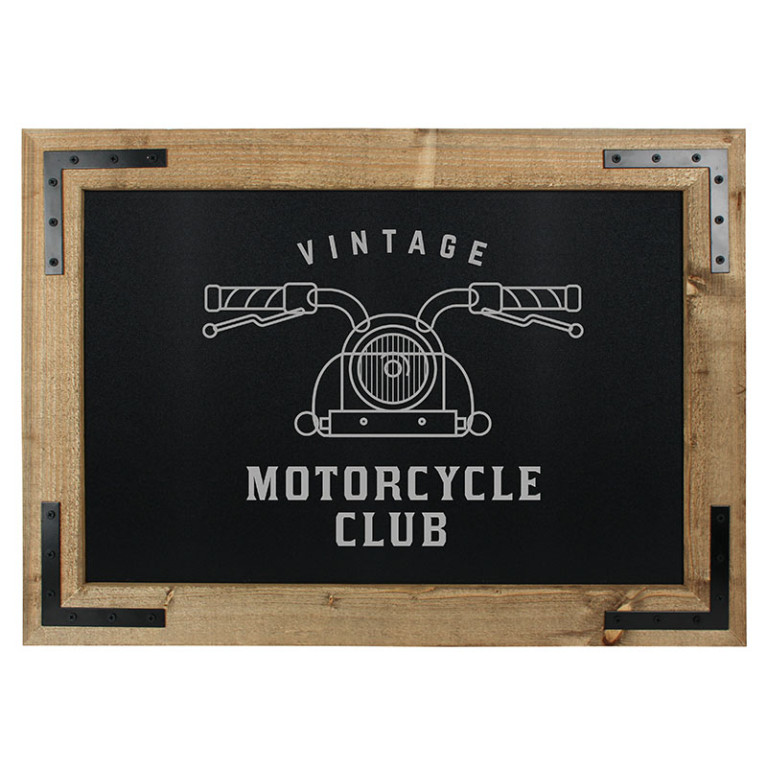 Krijtbord Fabrique Steigerhout 50x70 cm