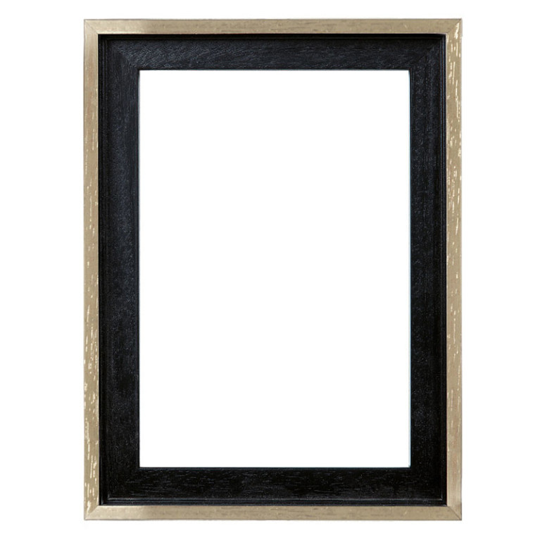 Baklijst Zwart/Goud A2 - Vooraanzicht