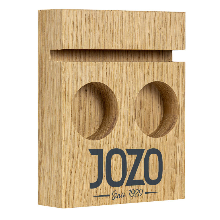 BLOC Solid - Menukaarthouder Eikenhout - Jozo Logo