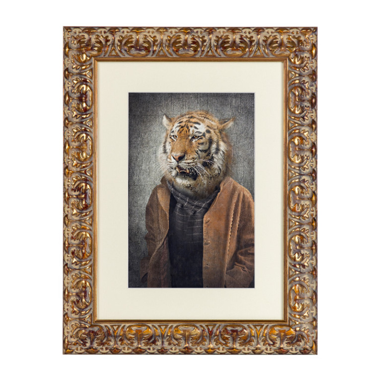 Fotolijst Germain Goud 60x80 cm - Art Print en Passe Partout