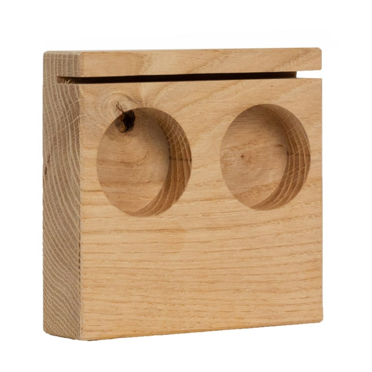 Menukaarthouder BLOC Eiken - Ø 46 mm