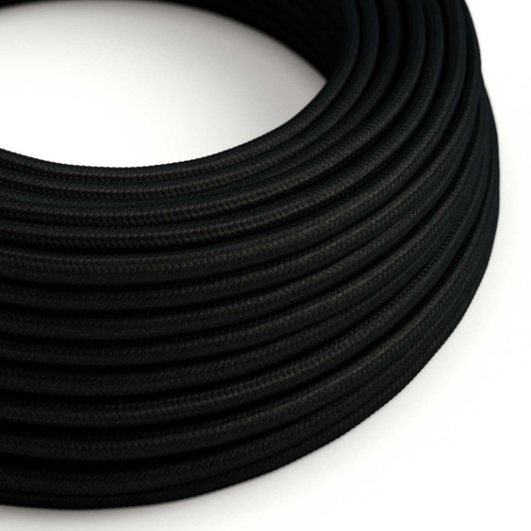 Strijkijzersnoer voor Buiten Zwart