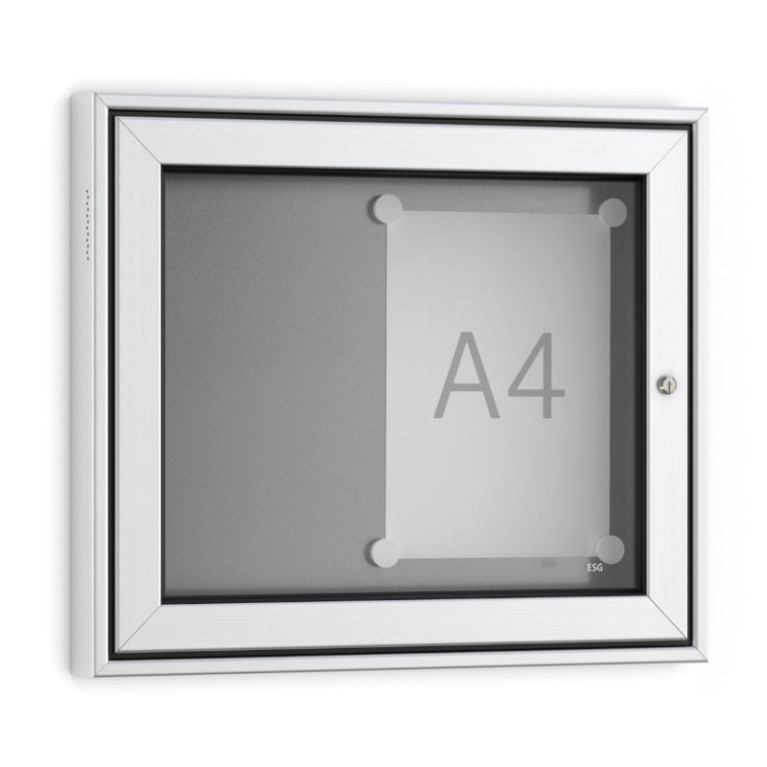 Informatiekast Buiten Draaideur 2x A4 Premium