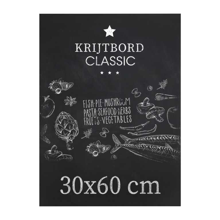 Krijtbord Classic 30x60 cm