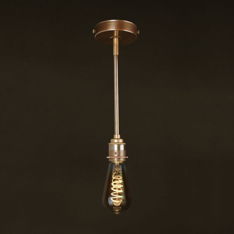 Plafondlamp Manhattan No. 031 Brons E27 - Edison