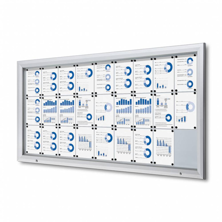 Informatiekast Buiten Whiteboard