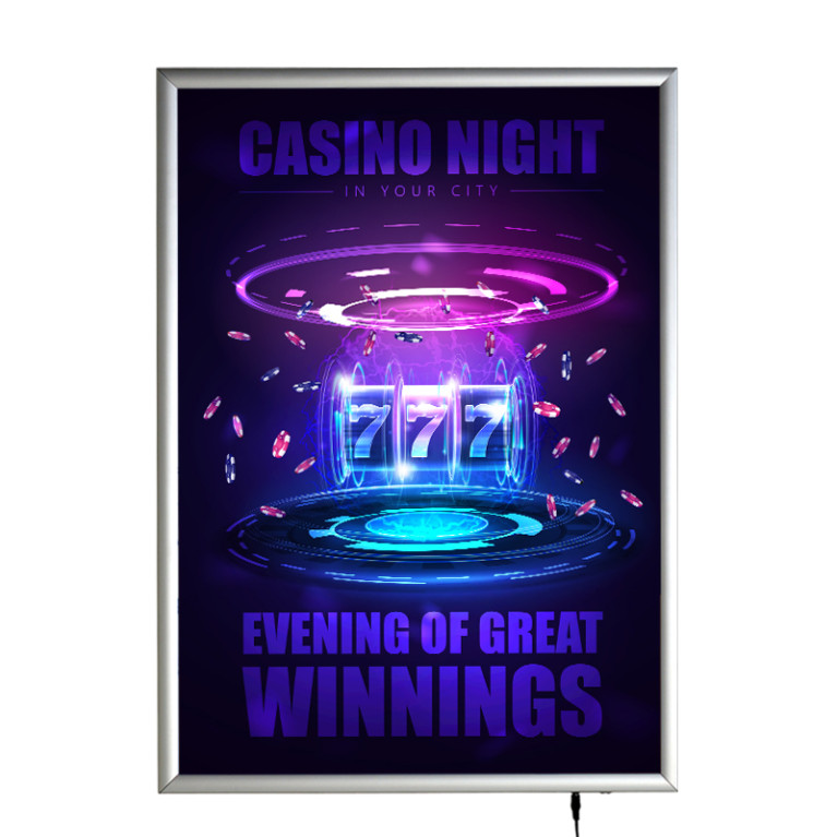 Kliklijst LED Callisto 25mm A1 - Art Print