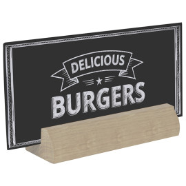 Menukaarthouder Stone Eiken 148x33 mm 