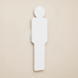 Oacklux Toiletbord Nova Wit - Man