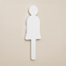 Oacklux Toiletbord Nova Wit - Vrouw 