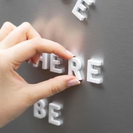 Oacklux Magnetische Letterset Wit – 75 Stuks