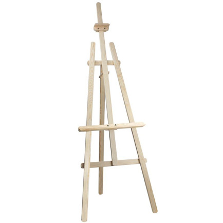 Schildersezel Vincent - Blank Ongelakt 154 cm
