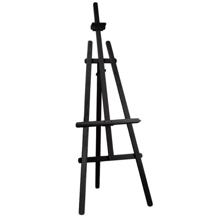 Schildersezel Vincent - Zwart 154 cm - Bouwpakket