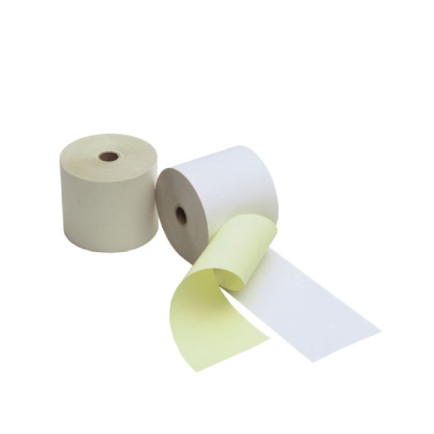 Duplorollen wit/geel 57x70x12mm - 50 rl/ds