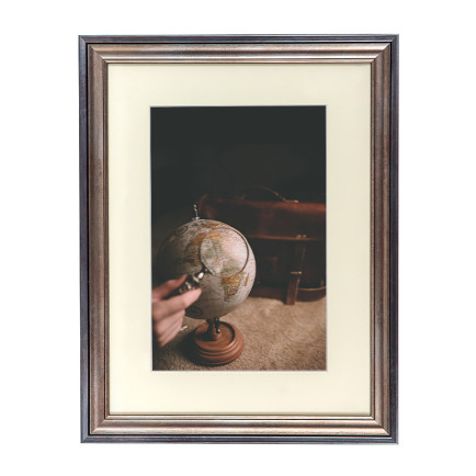 Fotolijst Nuoro Brons - Maatwerk Calculator - Art Print en Passe Partout
