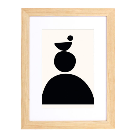 Vintlux Fotolijst Vesterby Massive - Eiken Ongelakt 80x80 cm 