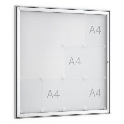 Informatiekast Buiten Draaideur 12x A4 Basic