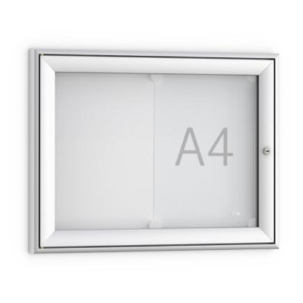Informatiekast Buiten Draaideur 2x A4 Basic