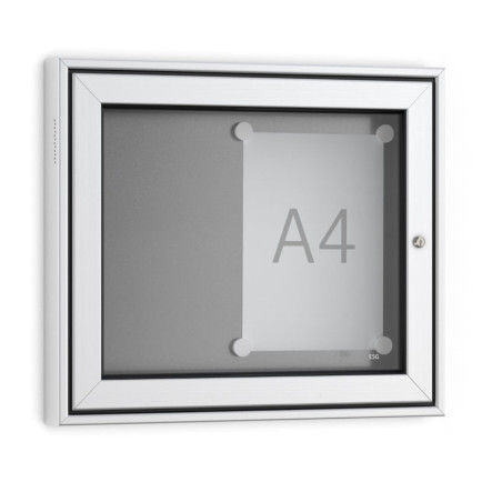 Informatiekast Buiten Draaideur 2x A4 Premium