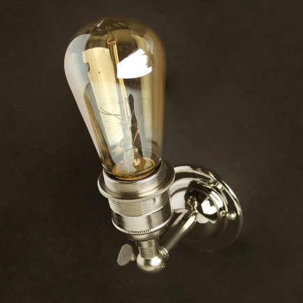 Wandlamp Kingston Nikkel
