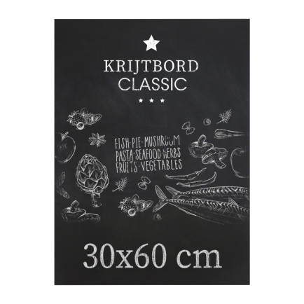 Krijtbord Classic 30x60 cm