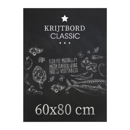 Krijtbord Classic 60x80 cm