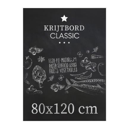 Krijtbord Classic 80x120 cm