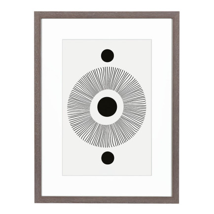 Wissellijst Vergrijsd A2 - Art Print en Passe Partout