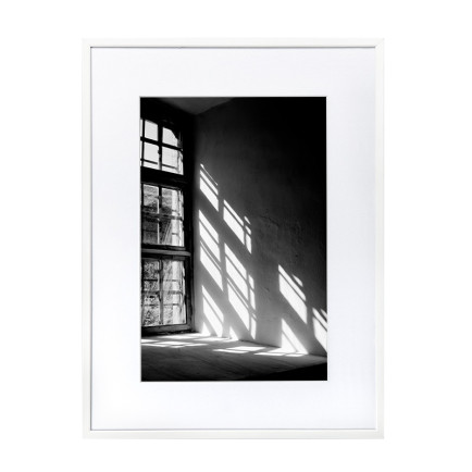 Wissellijst Wit A4 met print