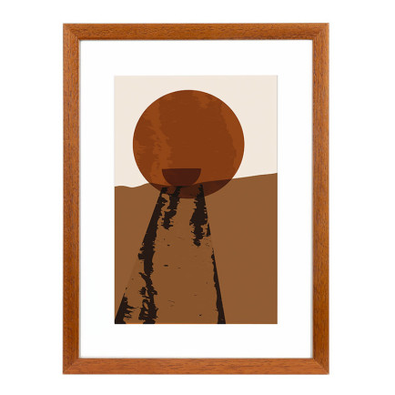 Wissellijst Beuken 18x24 cm - Art Print en Passe Partout