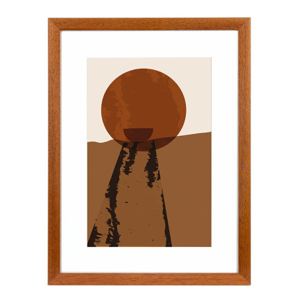 Wissellijst Beuken 40x40 cm - Art Print en Passe Partout