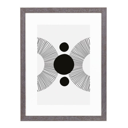 Wissellijst Vergrijsd Breed 20x30 cm - Art Print en Passe Partout
