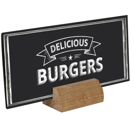 Menukaarthouder Donker Eiken 70x33 mm
