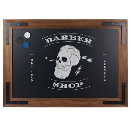 Krijtbord Magnetisch Noir 50x70cm