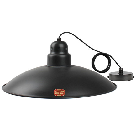 Vintlux Hanglamp HX26 Matt Black - Ø 46,5 cm - E27