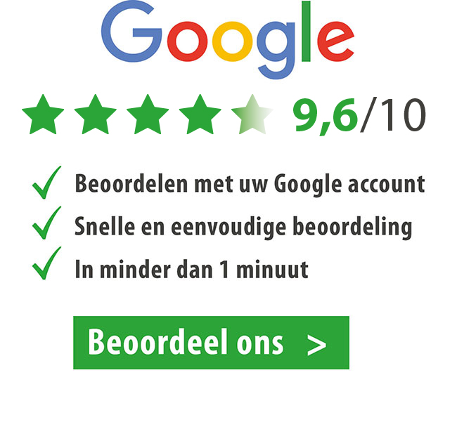 Beoordeel ons op Google